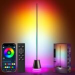 KeepSmile Smart RGB LED Corner Floor Lamp: 172 Bright LEDs, APP & Remote Control, Music Sync, 16M Colors for Ambient Bedroom Lighting. - Image 8