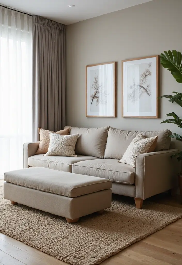 20 Ideas de Decoración que Transformarán Tu Hogar en un Refugio Acogedor (¡No Creerás la #7!) - 13. Muebles Multifuncionales