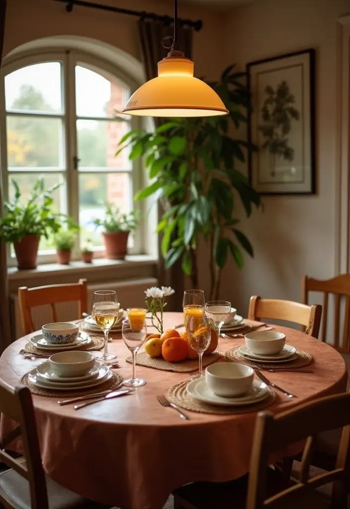 20 Ideas de Decoración que Transformarán Tu Hogar en un Refugio Acogedor (¡No Creerás la #7!) - 19. Crear Espacios de Comida Acogedores