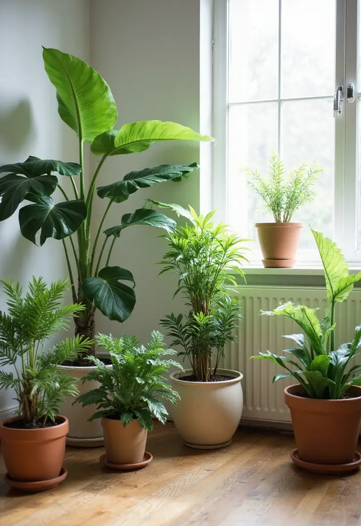 20 Ideas de Decoración que Transformarán Tu Hogar en un Refugio Acogedor (¡No Creerás la #7!) - 3. Incorporar Plantas de Interior