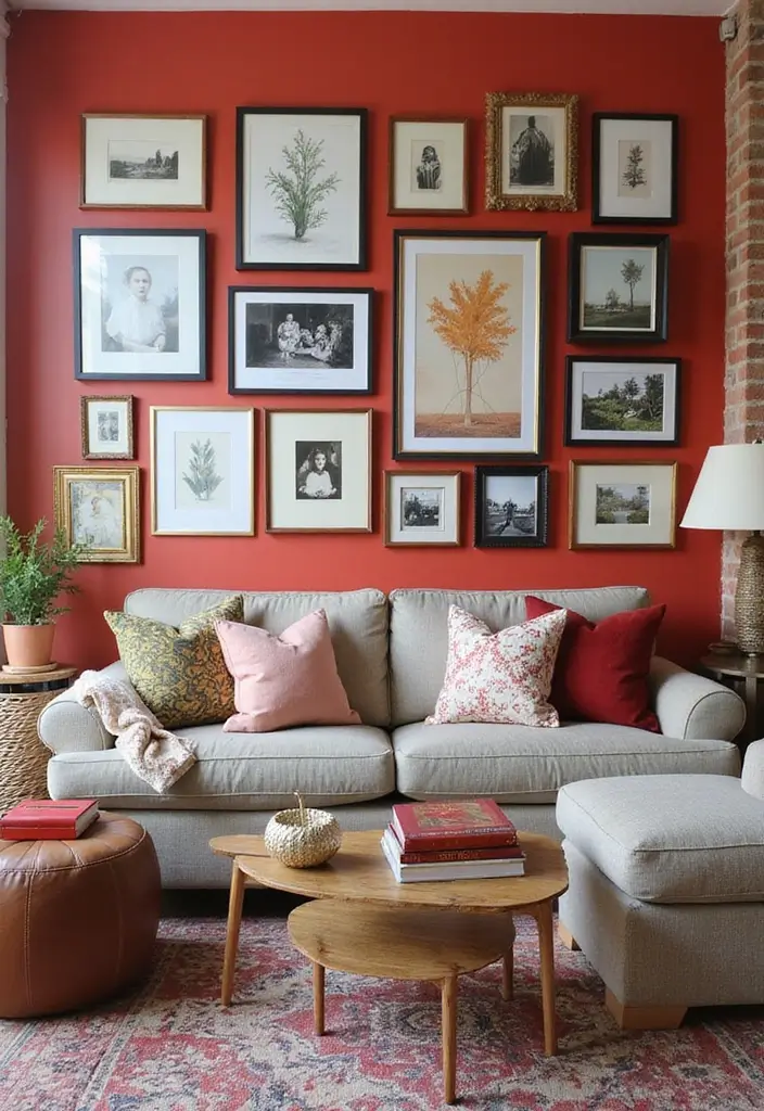 20 Ideas de Decoración que Transformarán Tu Hogar en un Refugio Acogedor (¡No Creerás la #7!) - 4. Paredes de Acento