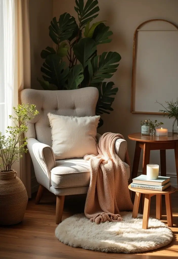 20 Ideas de Decoración que Transformarán Tu Hogar en un Refugio Acogedor (¡No Creerás la #7!) - 6. Crear Zonas de Relax