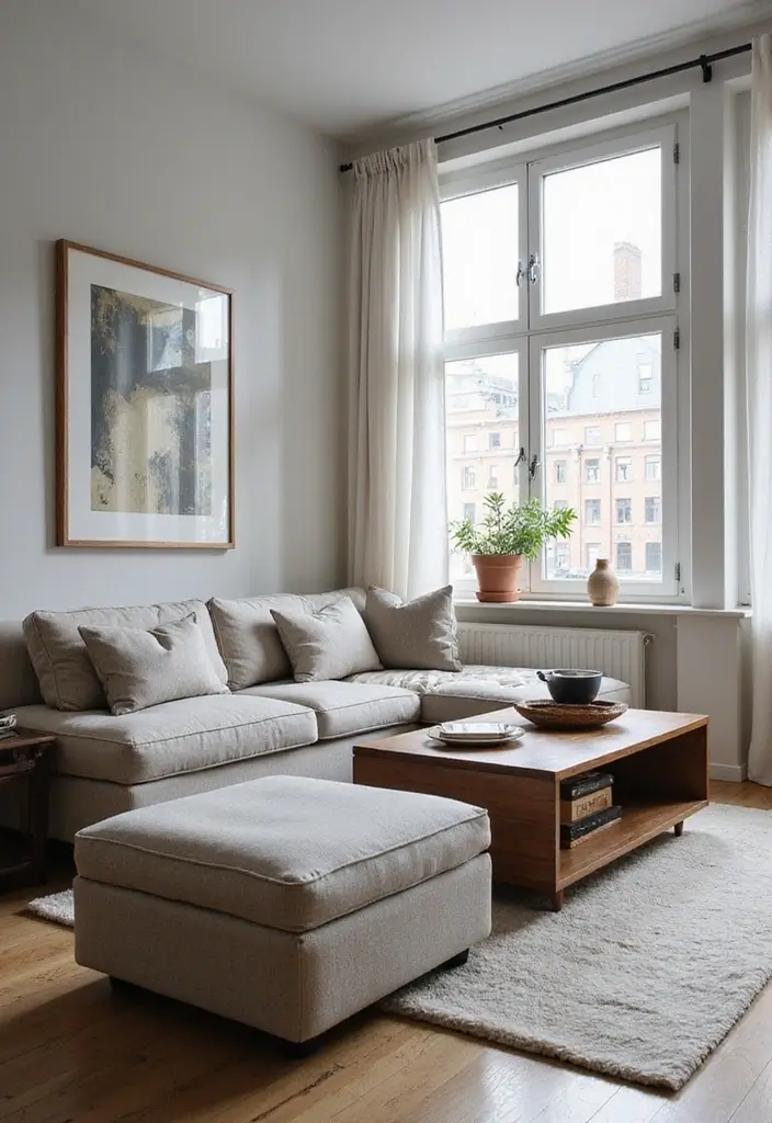 21 Urban Apartment Styling Secrets That Will Transform Your Space (You Won't Believe #10!) - 1. Embrace Multi-Functional Furniture
