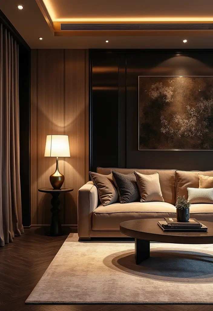 21 Urban Apartment Styling Secrets That Will Transform Your Space (You Won't Believe #10!) - 15. Add a Touch of Glam