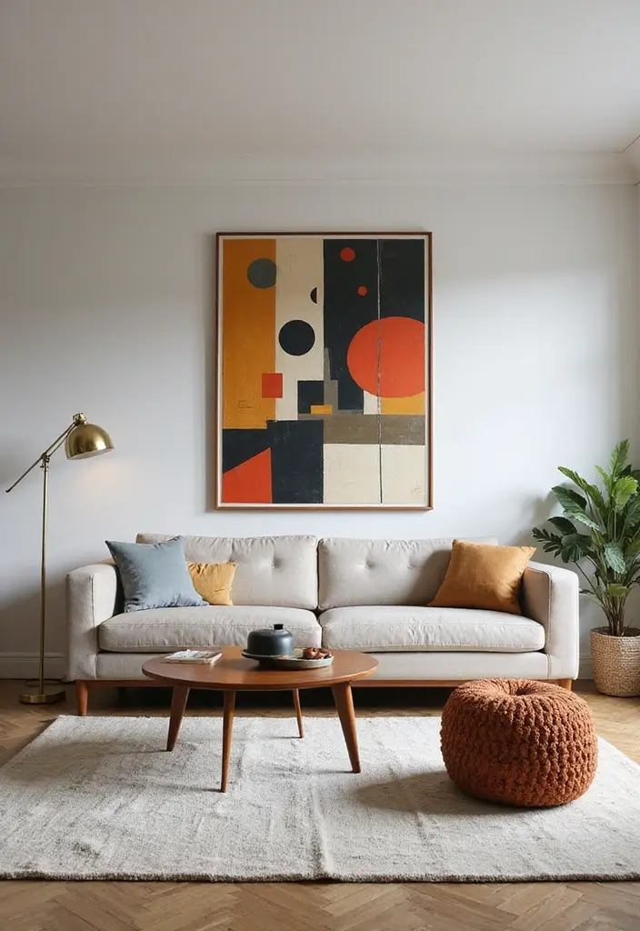 21 Vintage Wall Art Pieces That Will Instantly Elevate Your Space (You Won't Believe #10!) - 8. Mid-Century Modern Art