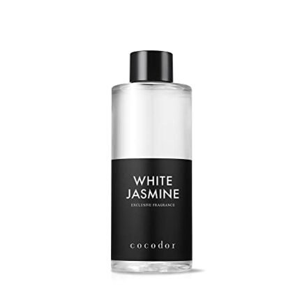 Cocod'or COCODOR Reed Diffuser Oil Refill/White Jasmine /6.7oz / 1 Pack/Aromatherapy, Home Fragrance, Scented Oils, Oils for Reed Diffuser, Bathroom Home Decor