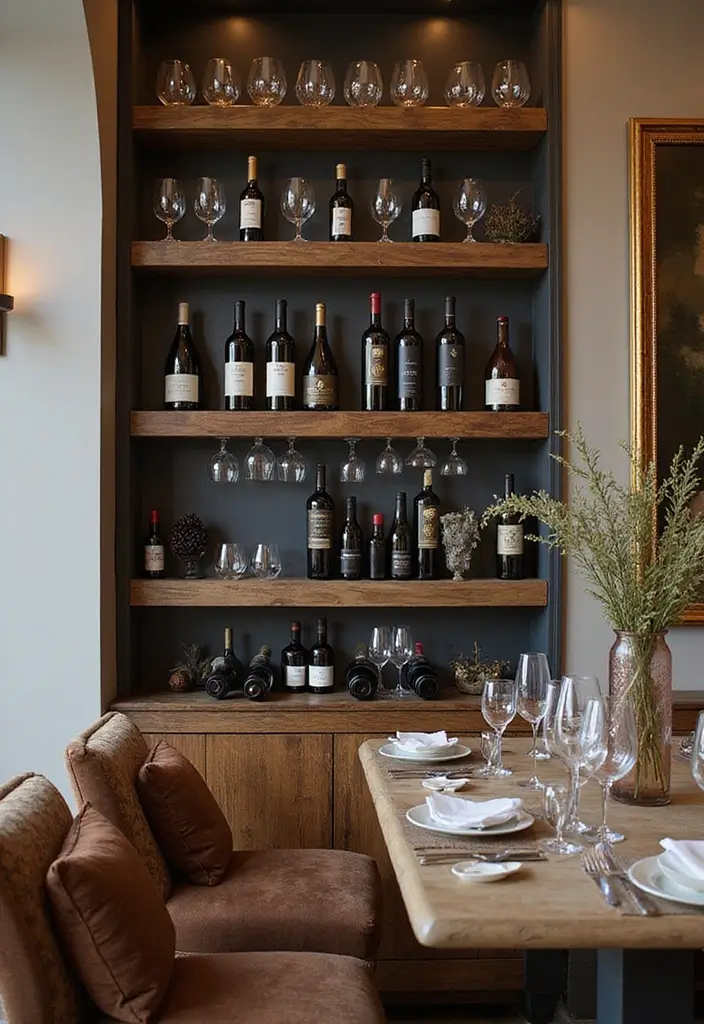 25 Mind-Blowing DIY Home Projects That'll Transform Your Space on a Budget! - 11. Wall-mounted Wine Rack