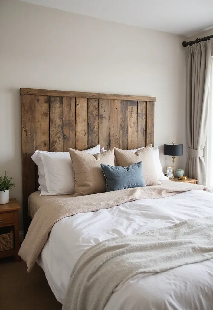 25 Mind-Blowing DIY Home Projects That'll Transform Your Space on a Budget! - 12. DIY Headboard