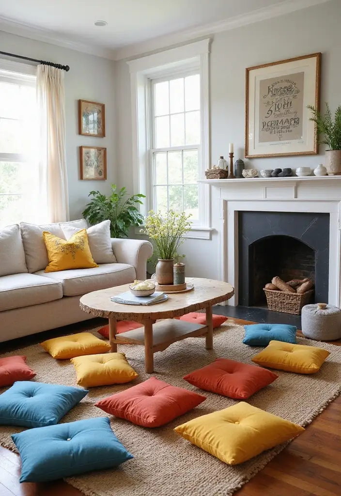 25 Mind-Blowing DIY Home Projects That'll Transform Your Space on a Budget! - 17. DIY Floor Cushions