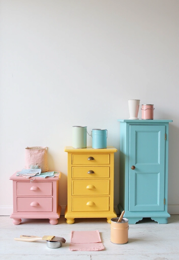 25 Mind-Blowing DIY Home Projects That'll Transform Your Space on a Budget! - 2. Painted Furniture