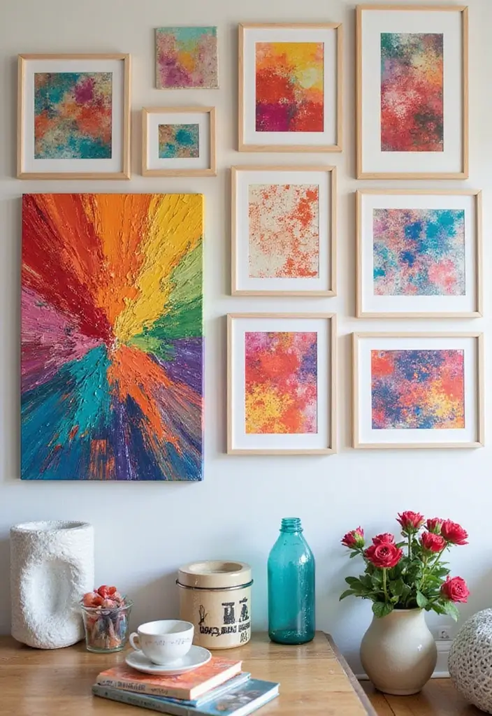 25 Mind-Blowing DIY Home Projects That'll Transform Your Space on a Budget! - 3. DIY Wall Art