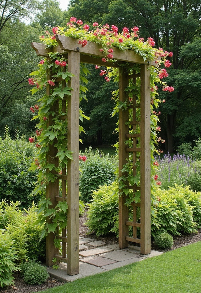 25 Mind-Blowing DIY Home Projects That'll Transform Your Space on a Budget! - 5. Garden Trellis