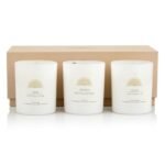 AVA CONCEPT Soy Candles with Healing Crystals: Amethyst, Lazurite, Citrine. Scented Set of 3 (3.5 oz each) - Perfect Energy Gift for Women. - Image 3
