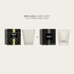 NEST New York Bamboo Scented Classic Candle, 8.1 oz, 60-Hour Burn Time, Reusable Glass Container - Image 2