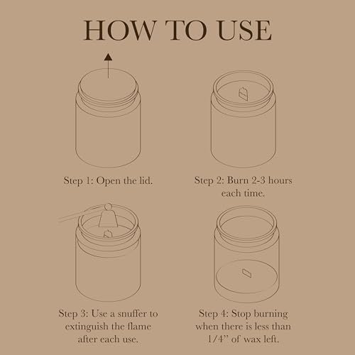 31ScZqZ3VCL._SL500_.jpg Aeviva Vanilla Aromatherapy Candle 7.05 oz - Natural Soy Wax with Wooden Wick for Home Stress Relief Gifts. - Image 6