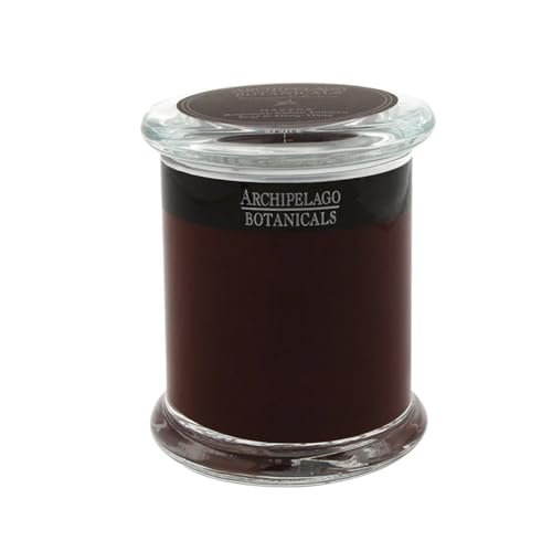 Archipelago Botanicals Havana Candle: Bergamot, Tobacco Flower & Ylang Ylang, Archipelago Botanicals Havana Glass Jar Candle, Bergamot, Tobacco Flower and Ylang Ylang Scent, Lead-Free Candle Wicks, Burns Approx. 60 Hours (8.6 oz)
