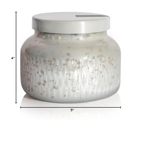 31cO7O6jx4L._SL500_.jpg Capri Blue Holiday Mercury Jar Candle - Luxurious Soy Wax Blend (19 oz) - Festive Home Decor - Signature Scent: Crystal Pine - Image 8