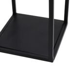 HPC Decor Modern Farmhouse Lantern - Black Metal Candle with Timer & Flickering Light for Home & Outdoor Decor. Perfect for Living Room, Table, and Fireplace. - Image 8