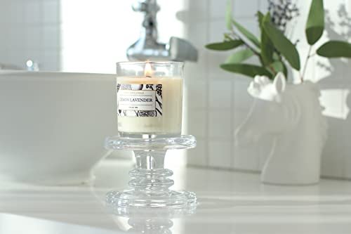 31vt4a3bJL._SL500_.jpg Aronica Organic Soy Candles: Lavender Lemon Essential Oil, Luxurious Spa Gift for Women, Energizing Aroma - Image 6