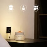 VICTORIA AROMA Ceramic Wax Melt Warmer - LED Candle Wax Melter for Home, Office & Gifts - Image 5
