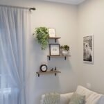 DOLLFIO Wall-Mounted Floating Shelves - 3 Set Wooden Shelves for Bedroom, Living Room, and Bathroom Décor. - Image 6