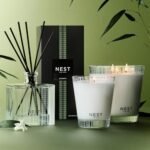 NEST New York Bamboo Scented Classic Candle, 8.1 oz, 60-Hour Burn Time, Reusable Glass Container - Image 5