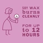 MRS. MEYER'S CLEAN DAY Soy Tin Candle, 12-Hour Burn, Soy Wax & Essential Oils, Peony, 2.9 Oz. - Image 4