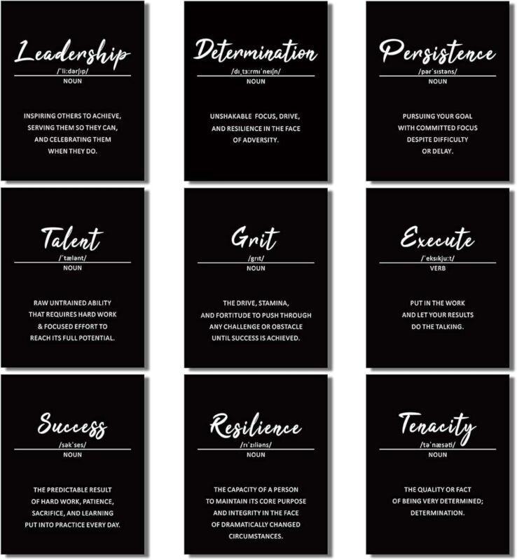 Our Review: 9 Motivational Wall Prints to Transform Your Space