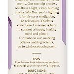 Triloka Original Lavender Fields Incense - 10 Sticks for Relaxation and Aromatherapy. - Image 2