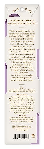 4112JZg7-zL._SL500_.jpg Triloka Original Lavender Fields Incense - 10 Sticks for Relaxation and Aromatherapy. - Image 2