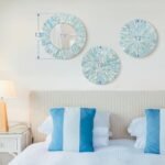 TEIPAI Beach Mirror Wall Art Set - 3PCS Handmade Coastal Decor for Living Room, Bedroom & Bathroom. - Image 5