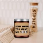 LEIOH Anniversary & Valentine's Day Gifts: Funny Lavender Candle for Him, Her, Boyfriend, Girlfriend, Birthday & Christmas - Image 3