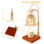 GODONLIF Candle Warmer Lamp with Timer & Dimmable Light – Perfect Birthday & Housewarming Gift for Women, Moms, and Home Décor. Includes 2 Bulbs! - Image 8