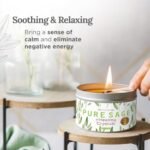 MAGNIFICENT 101 Sage Candle: 6 oz Soy Wax with Rose Quartz, Amethyst & Black Tourmaline - 35-Hour Burn for Energy Cleansing & Manifestation - Image 4