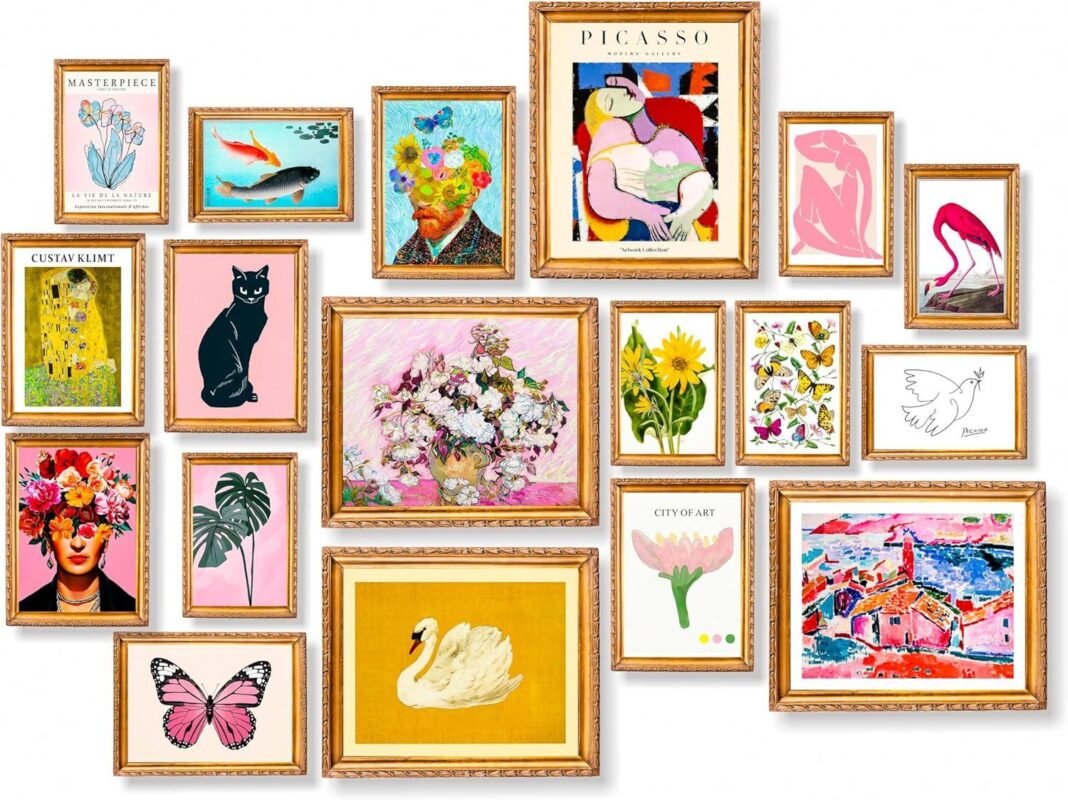 Our Take on Dazongweihan’s 18-Piece Boho Wall Art Set