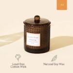 LA JOLIE MUSE Woody Jasmine Scented Candles - Luxury 10oz Gift for Women, Mother's Day, 75-Hour Burn, Natural Soy Wax. - Image 5