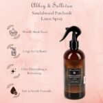 Abbey & Sullivan Linen Spray - Sandalwood & Patchouli, Earthy Odor Eliminator, 2-Pack, 16 oz - Image 3
