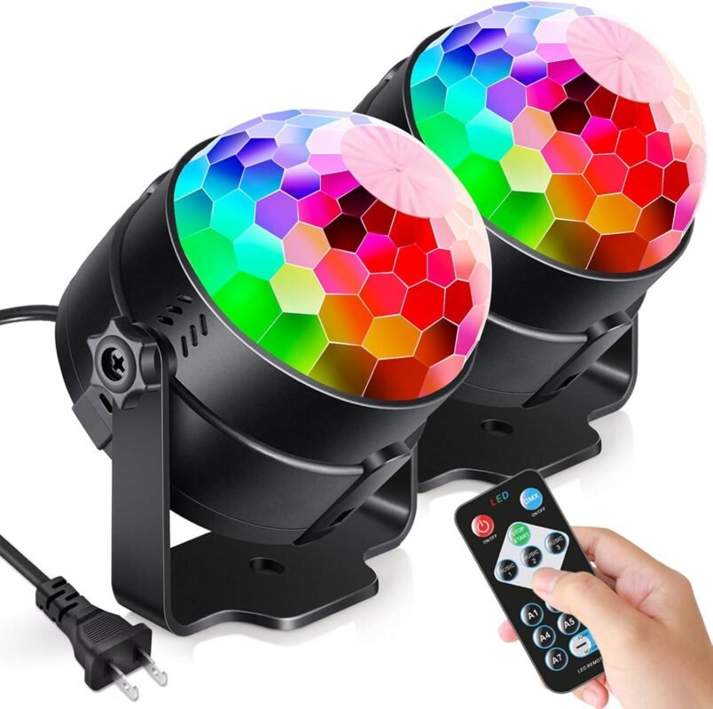 Our Honest Review: Luditek 2-Pack Sound Activated Party Lights