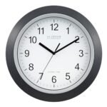 La Crosse Technology WT-3129B 12 Inch Atomic Analog Wall Clock, Pack of 1, Black