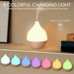 SALKING Essential Oil Diffuser Set (2-Pack) | 100ml Ultrasonic Diffusers with Auto Shut-Off & Warm White Lights for Home & Office - Image 2