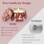 Festive 3-Pack Scented Soy Candles Gift Set for Men & Women - 7.5oz Holiday Home Scents - Image 5