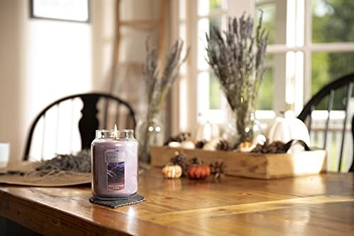 419i4ihq8UL._SL500_.jpg Yankee Candle Dried Lavender & Oak 22 oz Jar Candle - 110+ Hours of Aromatherapy Burn Time, Great for Gifting! - Image 5