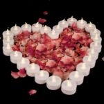 PUNPUBA LED Tea Light Candles - 24-Pack Flameless, Realistic Flickering, 200-Hour Long Lasting, Warm White for Parties & Home Decoration. - Image 4