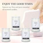 Foxandern Lavender Scented Candles – 12 oz for Home, Lasts 80 Hours, Strong Aroma - Image 6