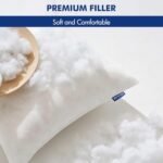 MIULEE 12x20 Inch Pillow Insert - Premium Fluffy Decorative Rectangle Throw Pillow for Sofa & Living Room. - Image 2