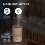 LEVOIT Quiet Humidifier for Bedroom: 3L Top Fill, 25W Cool Mist Diffuser for Home & Nursery. 360° Nozzle for Rapid Ultrasonic Humidification. - Image 5
