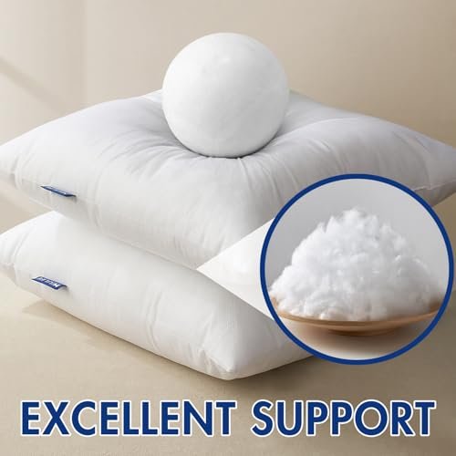 41H7gw8EIHL._SL500_.jpg MIULEE 12x20 Inch Pillow Insert - Premium Fluffy Decorative Rectangle Throw Pillow for Sofa & Living Room. - Image 3