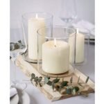 Bolsius Ivory Pillar Candles, 2x3 inches, 20 pack - Unscented, dripless, and clean burning for weddings, parties, and home décor. - Image 6