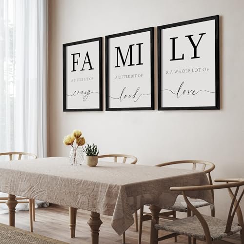 41KOCs0GSiL._SL500_.jpg Heiple Family 11"x14" Framed Wall Decor - Rustic Farmhouse Minimalist Art for Living Rooms - Image 8