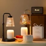 GODONLIF Candle Warmer Lamp with Timer & Dimmable Light – Perfect Birthday & Housewarming Gift for Women, Moms, and Home Décor. Includes 2 Bulbs! - Image 5
